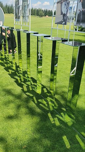 Колонна зеркальная 120 см