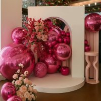 Фотозона Wow sfera Pink party