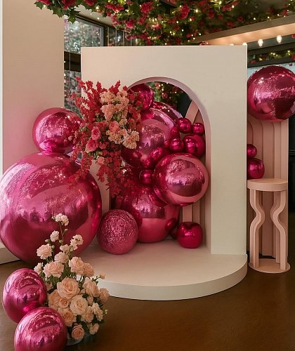 Фотозона Wow sfera Pink party