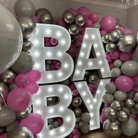 Фотозона BABY на Гендер Пати