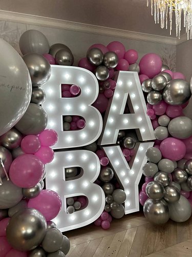 Фотозона BABY на Гендер Пати