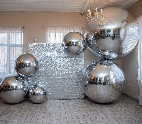 Фотозона Wow sfera серебро
