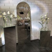 Колонна зеркальная 160 см