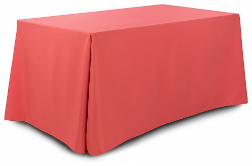 Скатерть прямоугольная коралловая