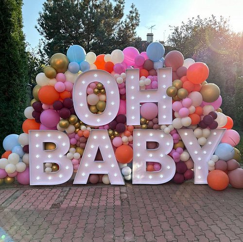 Фотозона OH BABY на Гендер Пати