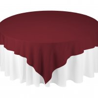 Наперон квадратный бордовый