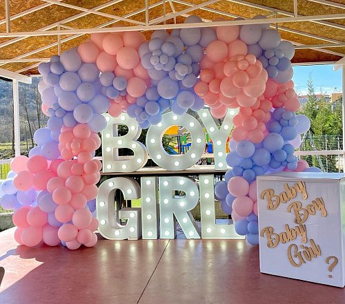 Фотозона Boy Girl